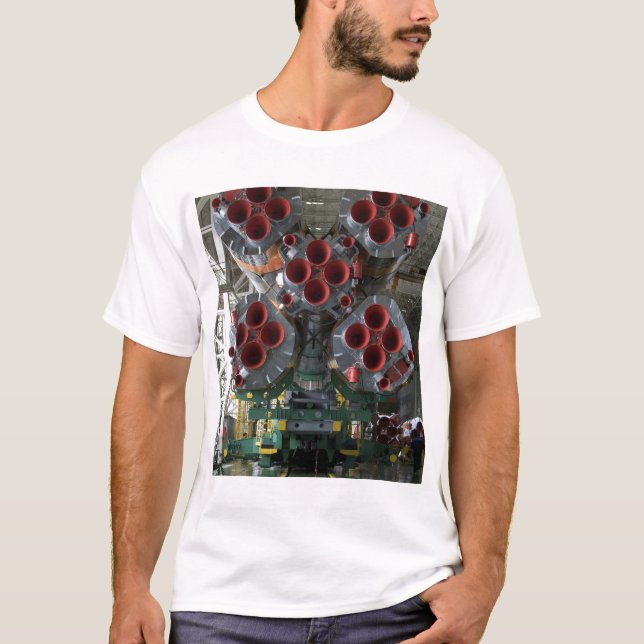 Skepparna på rymdfarkosten Soyuz TMA-14 T-shirt (Framsida)