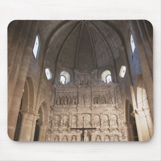 Skeppet av kloster av Santa Maria De Poblet Musmatta (Framsidan)