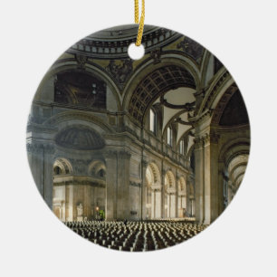 Skeppet av Sts Paul domkyrka (fotoet) Julgransprydnad Keramik