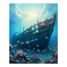 Skeppsbrott gömt på ett rev