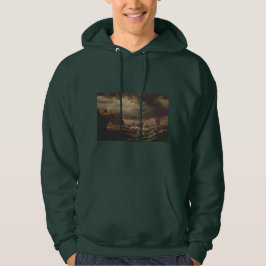 Skeppsbrott på den norska kusten av Johan Dahl Hoodie