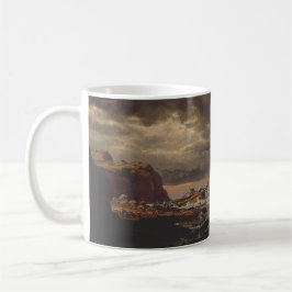 Skeppsbrott på den norska kusten av Johan Dahl Kaffemugg