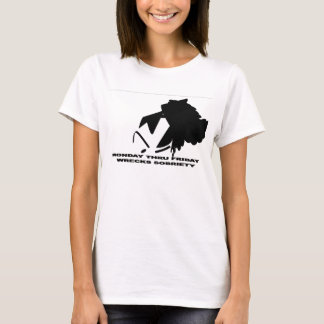 Skeppsbruten nykterhet t-shirt