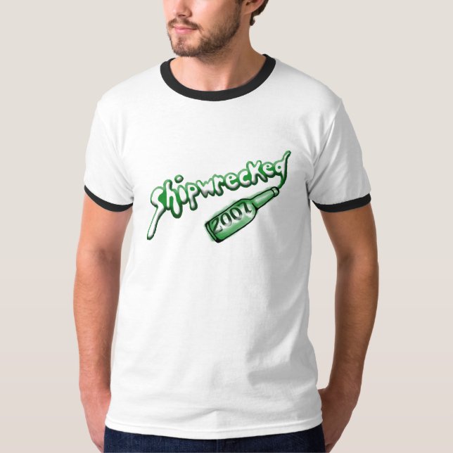 skeppsbruten skjorta! t-shirt (Framsida)