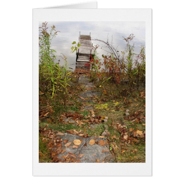 Skeppsdockakort Hälsningskort (Framsidan)