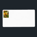 Skeppsetiketter för Helgdag av Mjölk och cookies Fraktsedel<br><div class="desc">Låt "Chump" renarna se dina gåvor på ett säkert sätt till deras destinationer. Men se till att du har mjölk och kakor till honom när han kommer!</div>