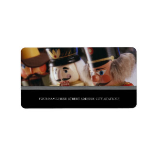 Skeppsetiketter för julhälsning i Adress Adressetikett