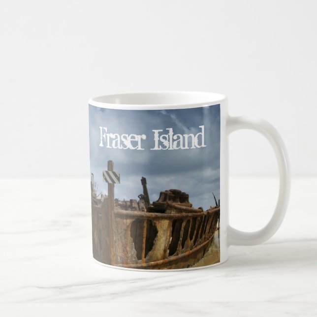 Skeppsfartyget S.S. Maheno, Fraser Island, Austral Kaffemugg (Höger)