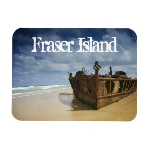 Skeppsfartyget S.S. Maheno, Fraser Island, Austral Magnet