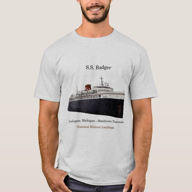 Skeppsskjorta för nationalhistorik tee shirt (Framsida)