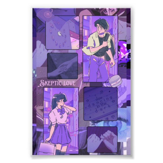 skeptic love anime poster (Framsidan)