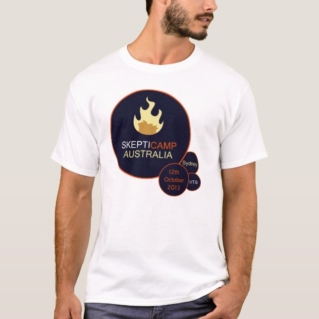 Skepticamp Sydney T-tröja 2013 Tee Shirt (Framsida)