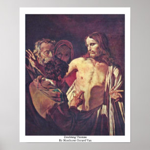 Skeptiker med den Honthorst Gerard skåpbilen Poster