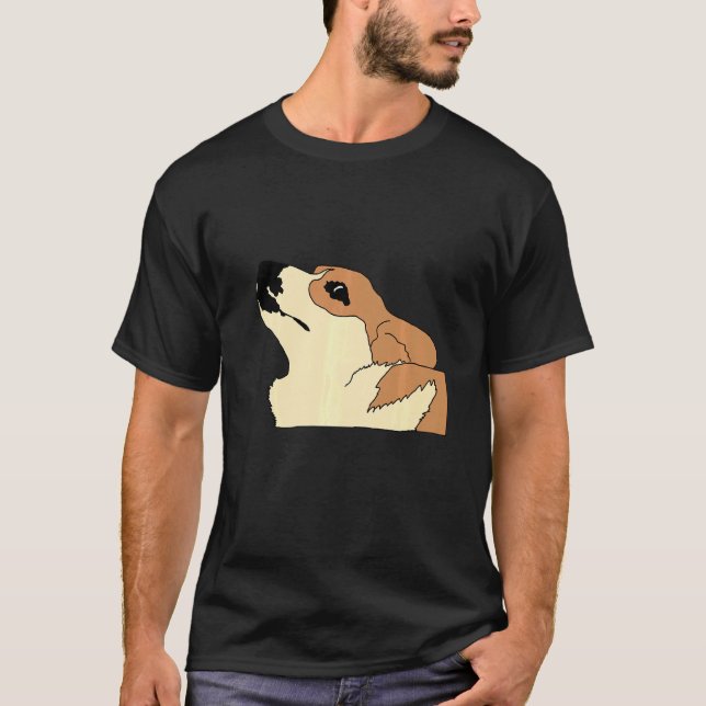 Skeptisk Corgi Tröja (Framsida)