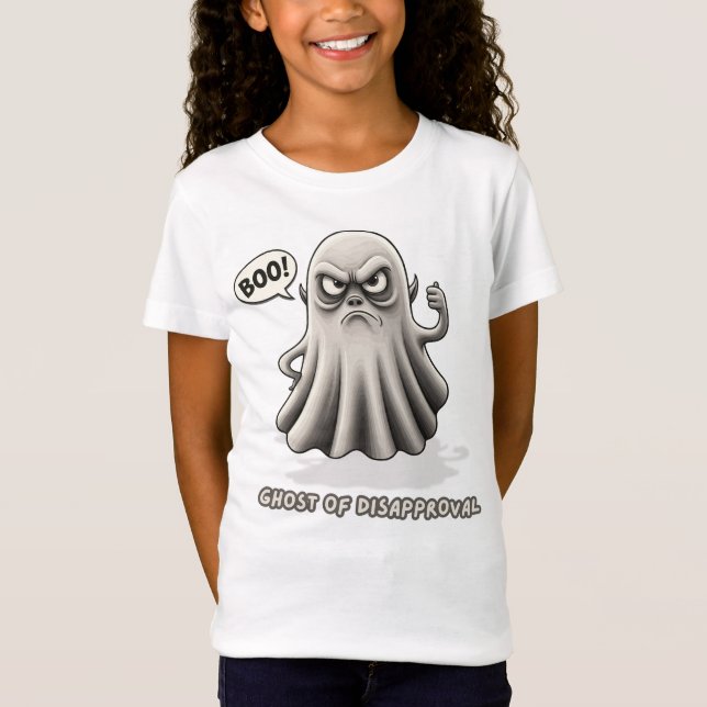Skeptisk talesätt: Ogillande från Ghost T Shirt (Framsida)