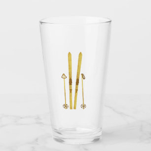 Sker och polacker i guld Illustration av Retro S Glaskopp