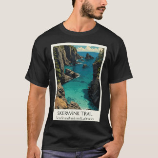 Skerwinkrail Newfoundlandtrinity Bay Kustvandring  T Shirt