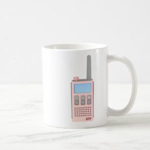 Sketch av modern walkie talkie kaffemugg