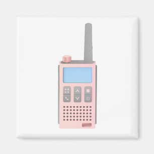 Sketch av modern walkie talkie magnet