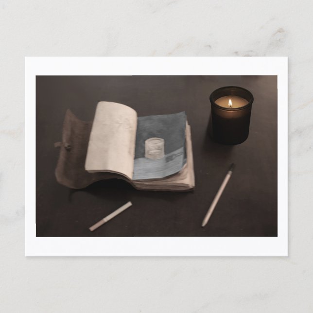 Sketch Book of Approachable Wolf #2 J. H. Thornton Vykort (Framsida)