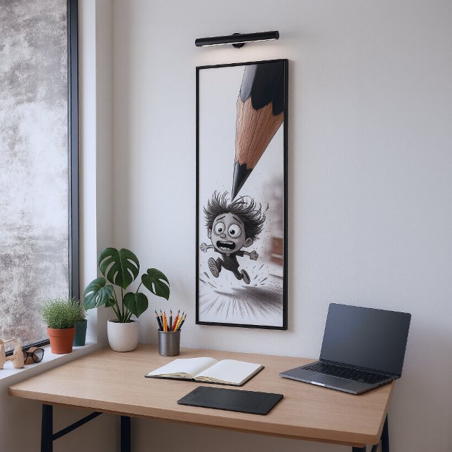 Sketch Comes to Life - Creative Anxiety Drawing Poster (Skapare uppladdad)