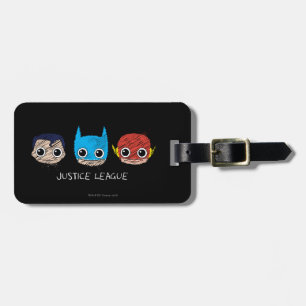 Sketch för Mini Justice League Bagagebricka