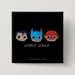 Sketch för Mini Justice League Knapp