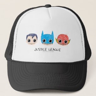 Sketch för Mini Justice League Truckerkeps