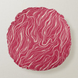 Sketch kurvor dekorativ kudde