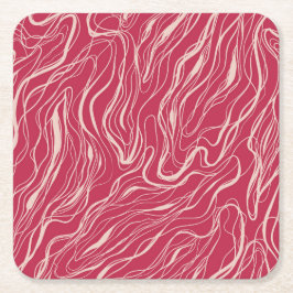 Sketch kurvor underlägg papper kvadrat