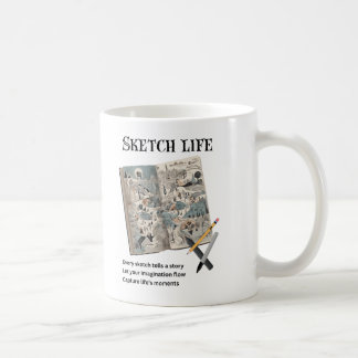 Sketch Life Kaffemugg