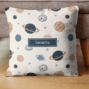 Sketch Mönster i Solar System Planets Kudde
