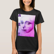 Sketch of a girl, study of da Vinci -D.C.B. 1989