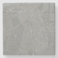 Sketch of Boston City Karta
