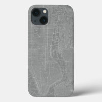 Sketch of New York City Karta