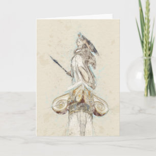 Sketch of Statue of Athena Kort