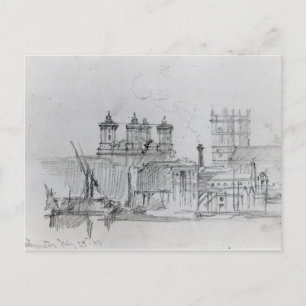 Sketch of Westminster, 1860 Vykort