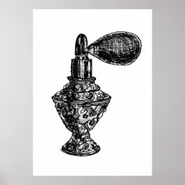 Sketch parfym Mode Poster