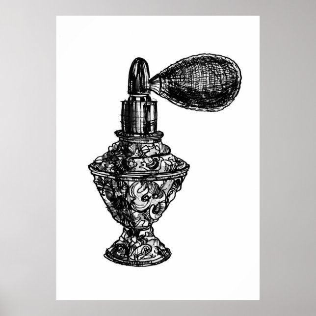 Sketch parfym Mode Poster (Framsidan)