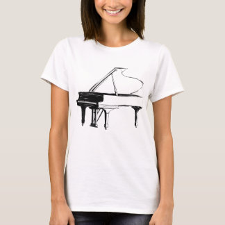 Sketch Piano T Shirt