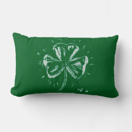 Sketch Shamrock Lumbarkudde