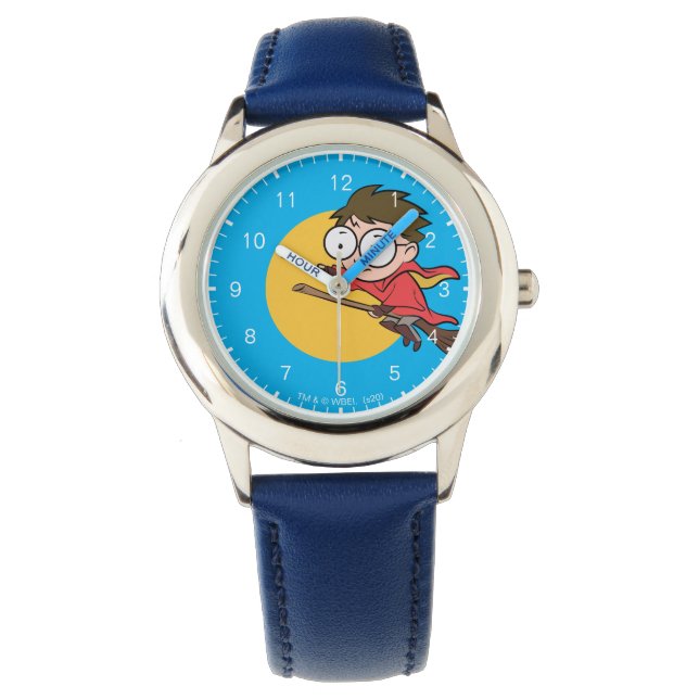 Sketchbook HARRY POTTER™-uppspelning av QUIDDITCH™ Armbandsur (Framsida)