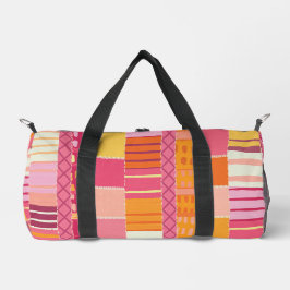 Sketchbook Marks-Textured Multicoloured Stripes