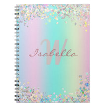 Sketchbook Unicorn HoloGraph Glitter