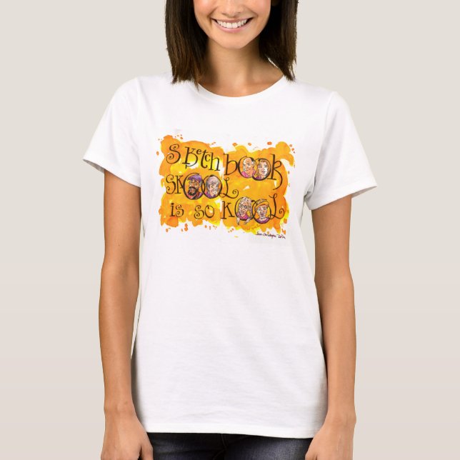 Sketchbooken Skool är så koolen! Tee Shirt (Framsida)