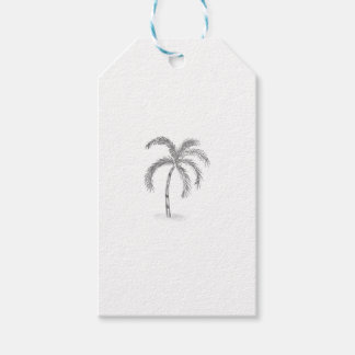 Sketched Black and White Gift Tags Presentetikett