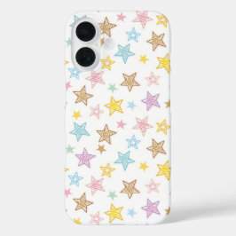 Sketched Stars Pattern