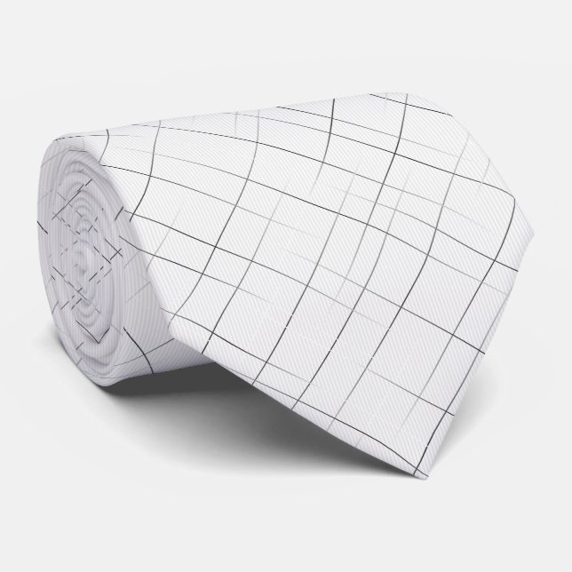Sketcherade tunnstripor | Vit Slips (Rullad)