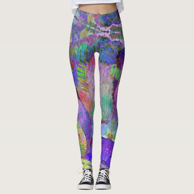 Sketchy berättelse leggings (Framsida)