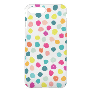 Sketchy Lycklig Färg Dots iPhone 7 Plus Skal